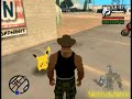 GTA San Andreas Loquendo - Carl Jonshon CJ Quiere Ser Un Maestro Pokemon +  Lagarto Ninja