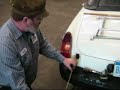 An Unsuccessful Attempt To Open Jammed MGB Bootlid