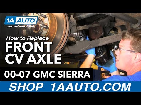 How To Install Replace Front Axle CV Joint Chevy Silverado Suburban GMC Sierra 00-07 1AAuto.com