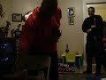 Brad doing Tate man Brad doing Tate man