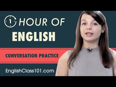 1 Hour of English Conversation Practice - Improve Speaking Skills