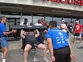 Jason Gabor 225lb incline log press 12 reps