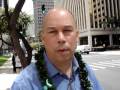 Michael T Jones Google's CTA on Sustainablity on the streets of Honolulu by Laurens Laudowicz