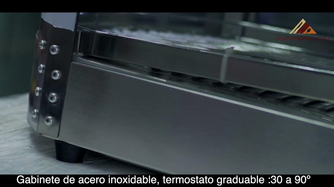 Exhibidor Caliente Eléctrico Curvo Migsa HW-1P