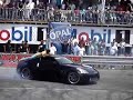 Nissan 350 ZX y toyota supra haciendo ceritos donuts