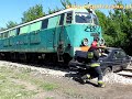 Lokomotywa uderzyła w osobówkę Lokomotywa uderzyła w osobówkę