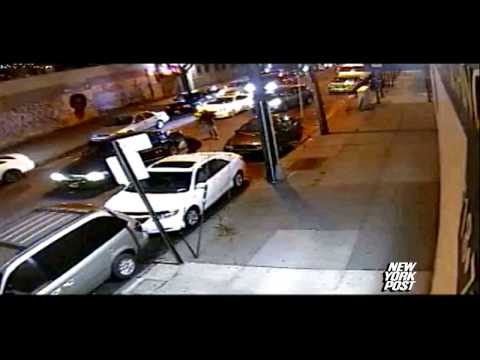 Raw Video: Off-duty cop kills thug - New York Post