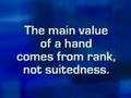 Poker Tip: The Val... Poker Tip: The Val...
