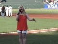 Amy Gass Sings the National Anthem for the SF Giants Amy Gass Sings the National Anthem for the SF Giants