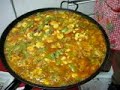 Paella de pollo f