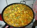 Paella de pollo f