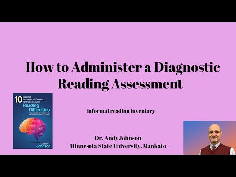 how to administer jennings informal reading assessment