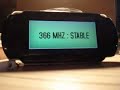 PSP - overclocking (366/400/466) Mhz PSP - overclocking (366/400/466) Mhz