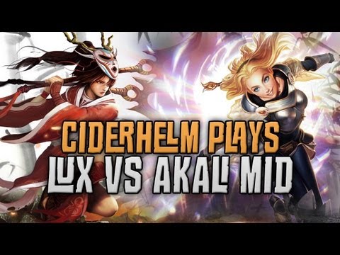 Lux - Great match starting a few minutes in, some very fun engagements. I purposely engaged very hard against Akali pre-6 to get an edge against her, knowing she'd...