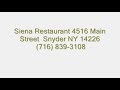 AMHERST NY BANQUETS