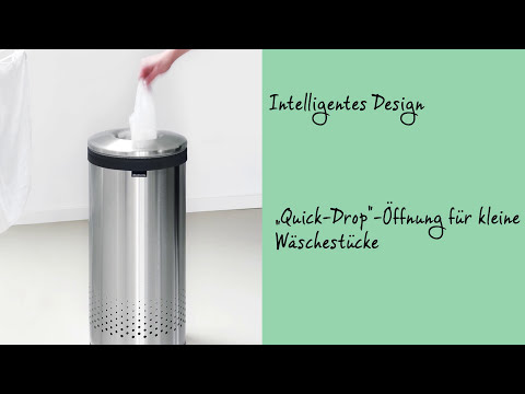Brabantia - Wäschebox 35 Liter mit Metalldeckel