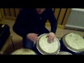Pepe Espinosa plays advanced solo on four congas 14 Dec 09 track 2