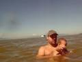 Caio na praia Bombinhas
