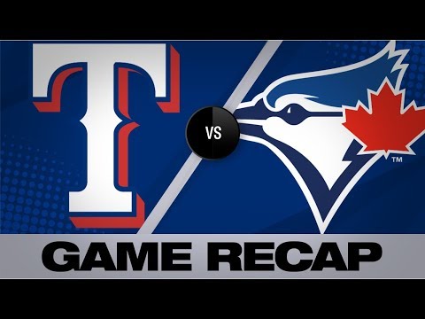Video: Blue Jays belt 3 homers in shutout win | Rangers-Blue Jays Game Highlights 8/13/19