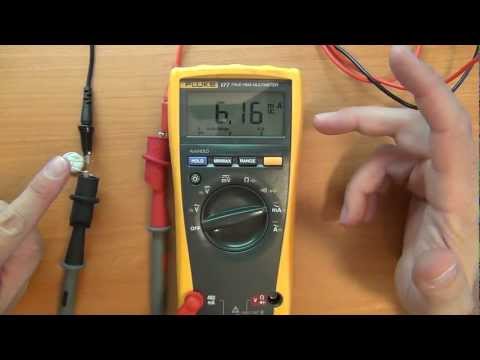 how to measure current