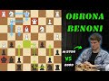 OBRONA Benoni czyli POWRÓT szachów szybkich z komentarzem!