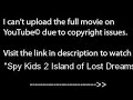 Spy Kids 2 Island of Lost Dreams, PART 1 /9,WATCH full film/movie online part1