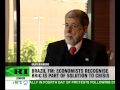 The growth of the economies of Russia, Brazil, India and China will help the world cope with the financial crisis, said Brazils Foreign Minister in an exclusive interview with RT.