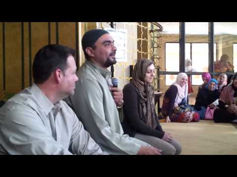 shahadah - Ceremony took place after jumaa in December 2012.