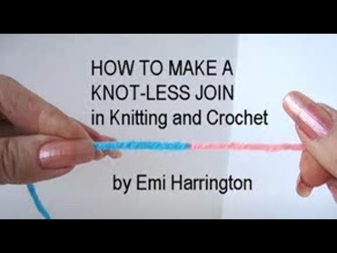 how to attach yarn crochet