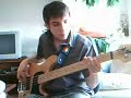 RHCP - Buckle Down [Bass cover]