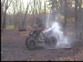 raptor 700 and yfz burnouts