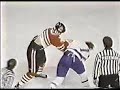 behn wilson { hawks } at wendel clark { leafs } behn wilson { hawks } at wendel clark { leafs }