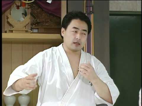 Shokei Matsui lessons kyokushin karate (1/4)