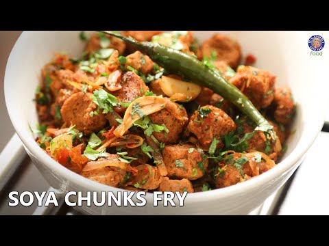 Quick & Easy Soya Chunks Fry | High Protein Soya Snack | Meal Maker | Monsoon Special Snack Recipe