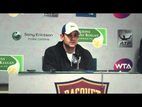 Andy Roddick en Conferencia de Prensa