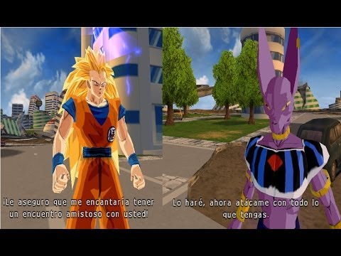 Bills VS Guerreros Z Saga de los Dioses Parte 1 Mod Historia Dragon Ball Z Budokai Tenkaichi 3