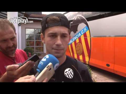 Valencia CF: Fede: 'Me voy para volver ya hecho un jugador'