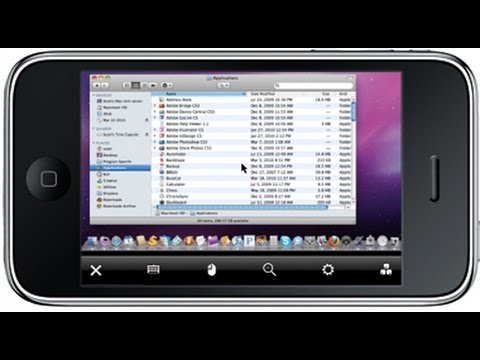 how to control imac from iphone