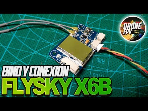 Flysky X6B - Como hacer bind con emisora y Conexión IBUS