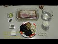Lomo de Cerdo al Horno con Frutas / Baked Pork Tenderloin with Fruits