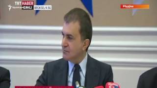 Օմեր Չելիք. «Թուրքիայի համար միակ ընդունելի լուծումը ԵՄ-ին լիիրավ անդամակցությունն է»(տեսանյութ)|Ազա