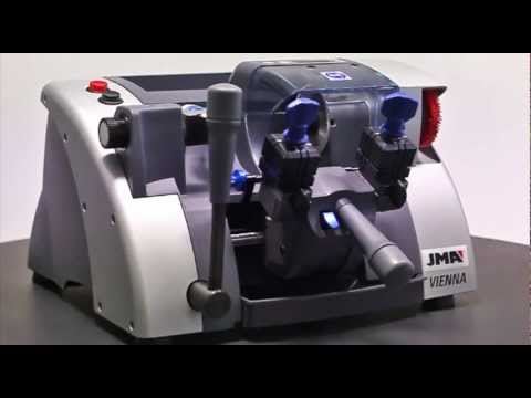 MAQUINAS PARA COPIAR LLAVES - La VIENNA es la nueva máquina duplicadora semi automática de JMA para llaves planas para cilindro, vehículo y llaves cruciformes, diseñada para los profesion...