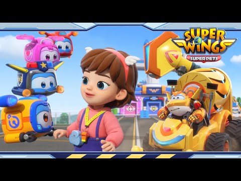[Superwings s5 Compilation] EP10 - 12 | Super wings Full Episodes