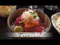 生醤油うどんとマグロ・ウニ丼080524
