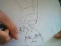 Dessin manga Tenten de Naruto