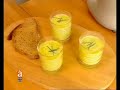 Recette film�e : Flan et soupe de l�gume et souffl� de crabe