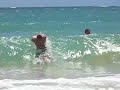 Surf on the San Juan Beach