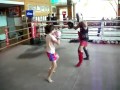 9 Year Old Girl Kick-boxer Can Kick Some Ass!