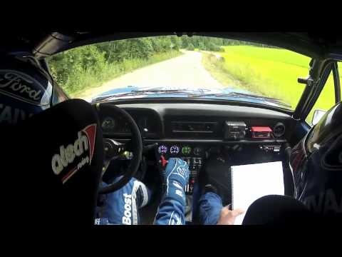 On board from Lahti Historic Rally