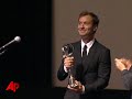the 45th international karlovy vary film festival in the czech republic honored jude law with its president's award for his fundamental contribution to the global development of film. (july 6)